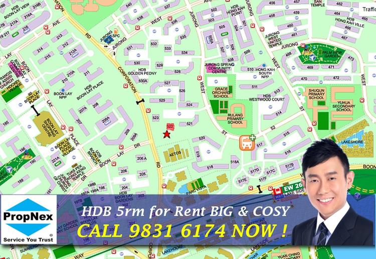 Blk 522 Jurong West Street 52 (Jurong West), HDB 5 Rooms #153503902